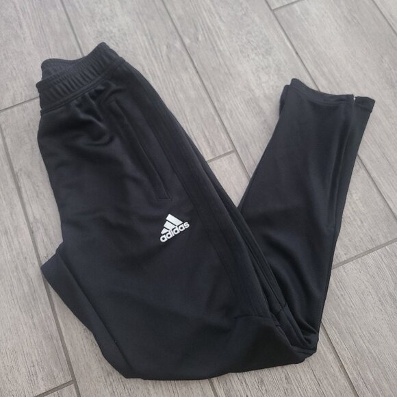 adidas Other - Athletic Track Pants Adidas ClimaCool Black Tapered Kids Youth Medium (11–12Y)